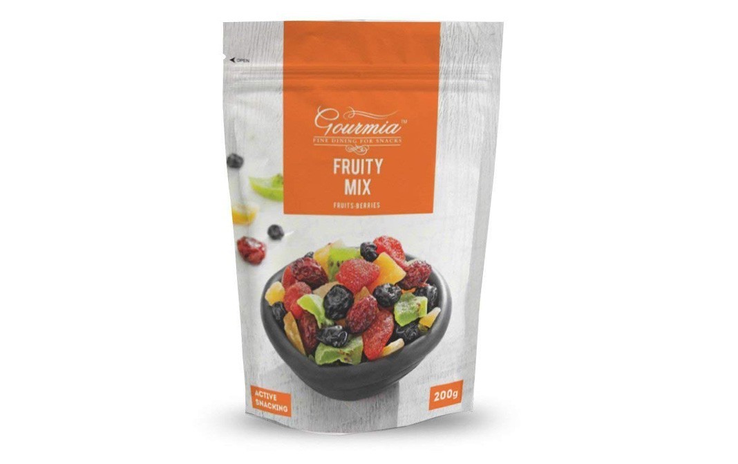 Gourmia Fruity Mix, Fruits-Berries   Pack  200 grams